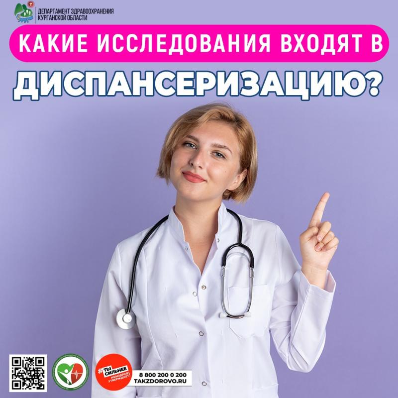 Какие исследования входят в диспансеризацию?