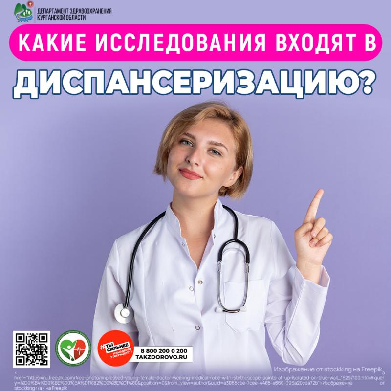 Какие исследования входят в диспансеризацию?