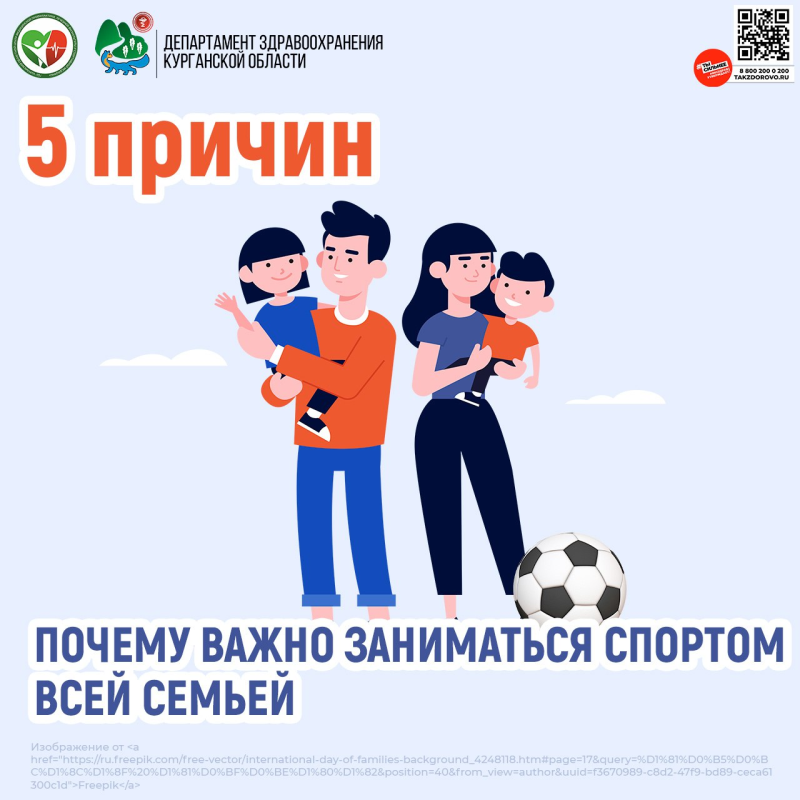 5 причин, почему важно заниматься спортом всей семьей
